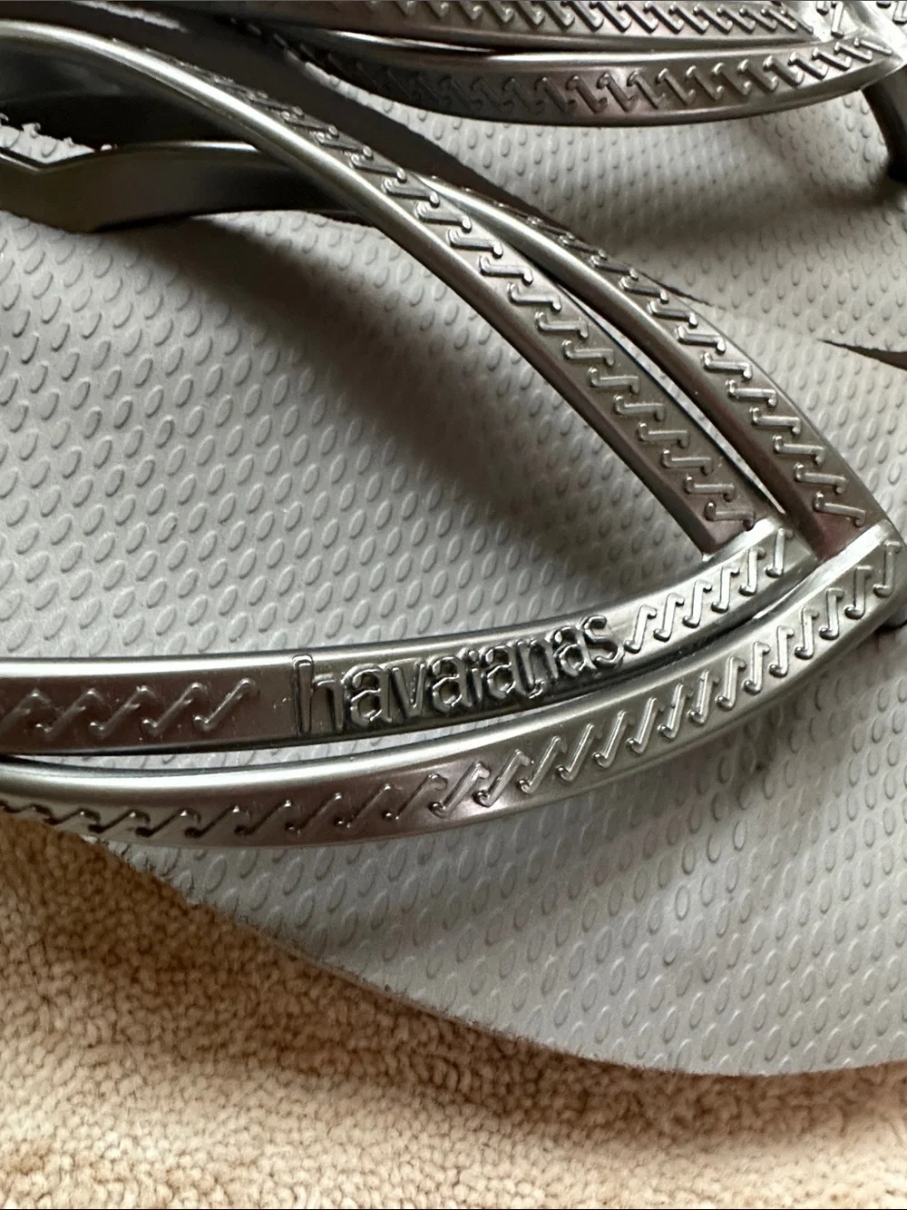 Like New Havaianas Women's Wedge Sandals, Steel Grey/Steel Grey, 9.5 M | EU 41